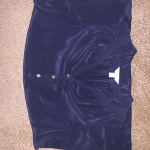 Navy Lilly Pulitzer Silk Tank